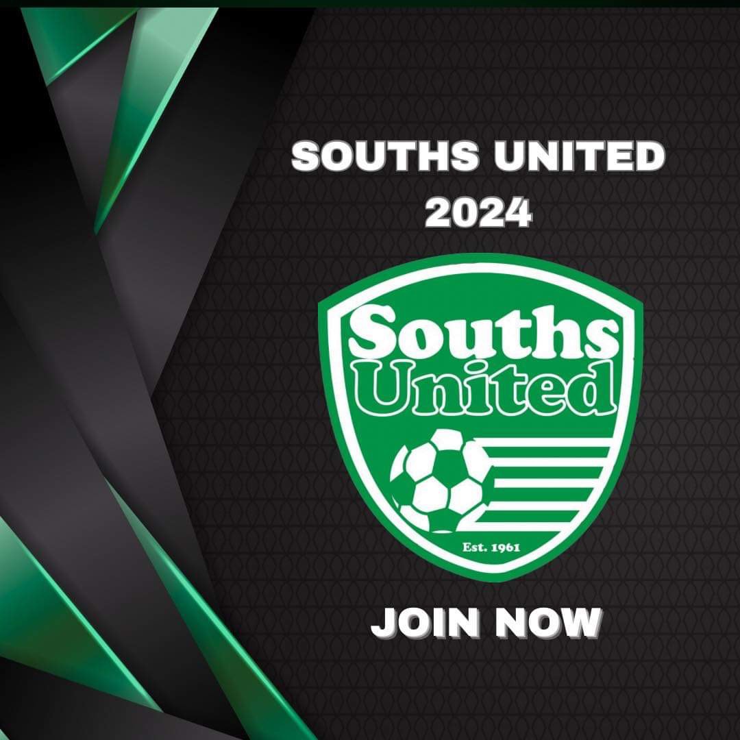REGISTRATION NOW OPEN FOR 2024 SEASON COME JOIN US SOUTHS UNITED